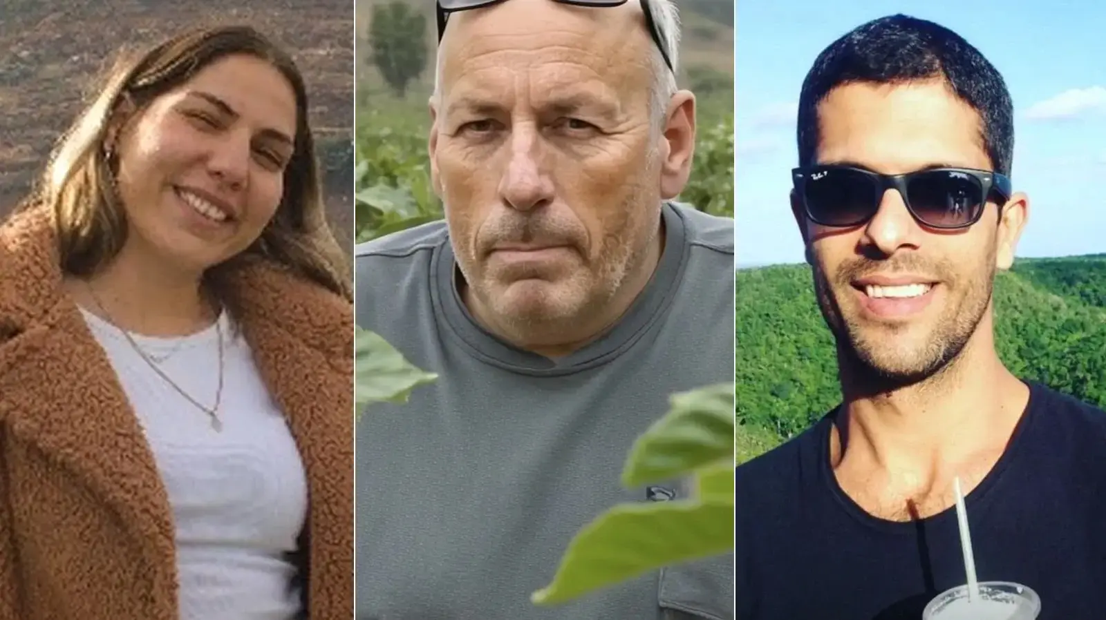 מימין לשמאל: אורי פרץ, נוריאל דובין ועופר (פושקו) מושקוביץ