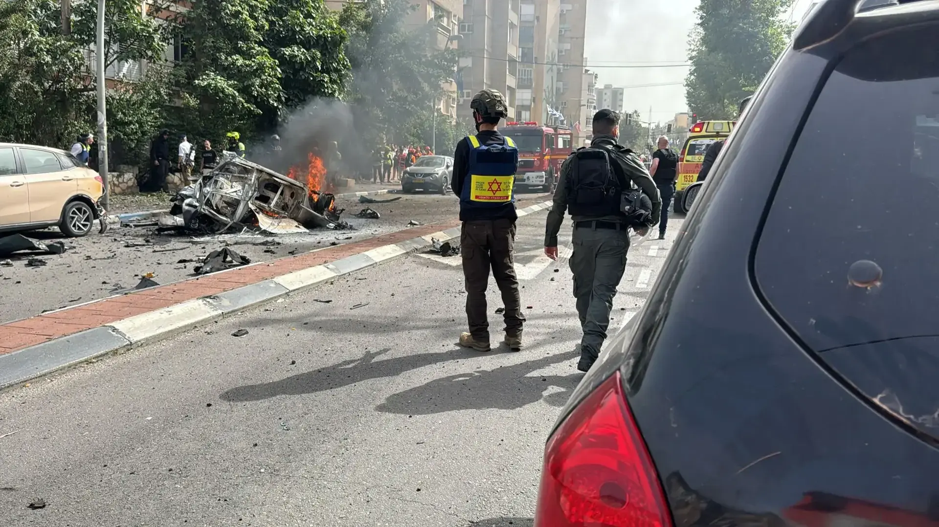זירת נפילה, מרכז הארץ, 4 באפריל 2026