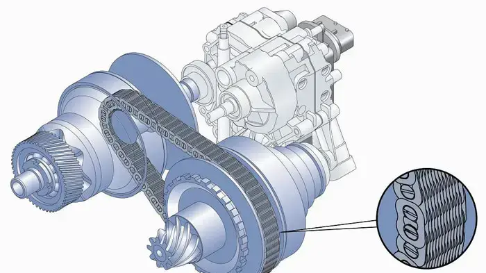 גיר רציף תיבת הילוכים CVT מולטיטרוניק של אודי