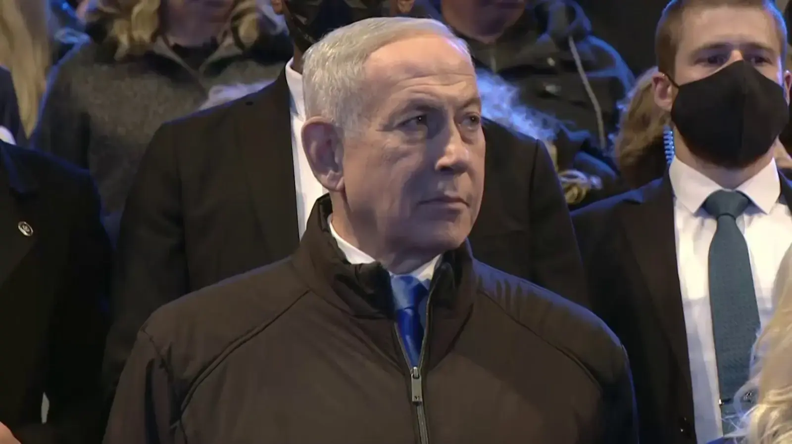 ראש הממשלה בנימין נתניהו בטקס הדלקת המשואות, ערב יום העצמאות ה-78, 21 באפריל 2026