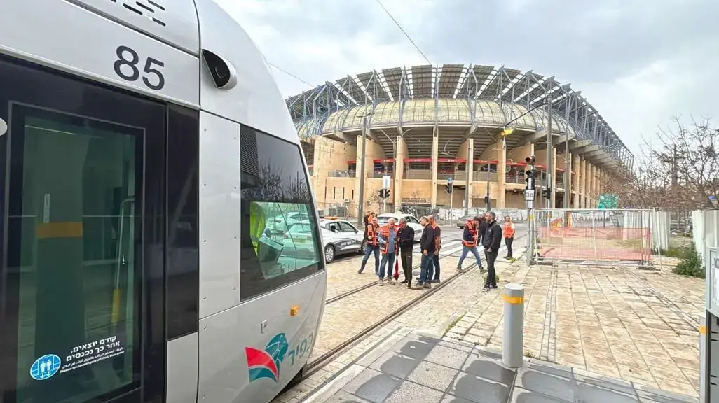נסיעות המבחן בקו הירוק בירושלים במלחה