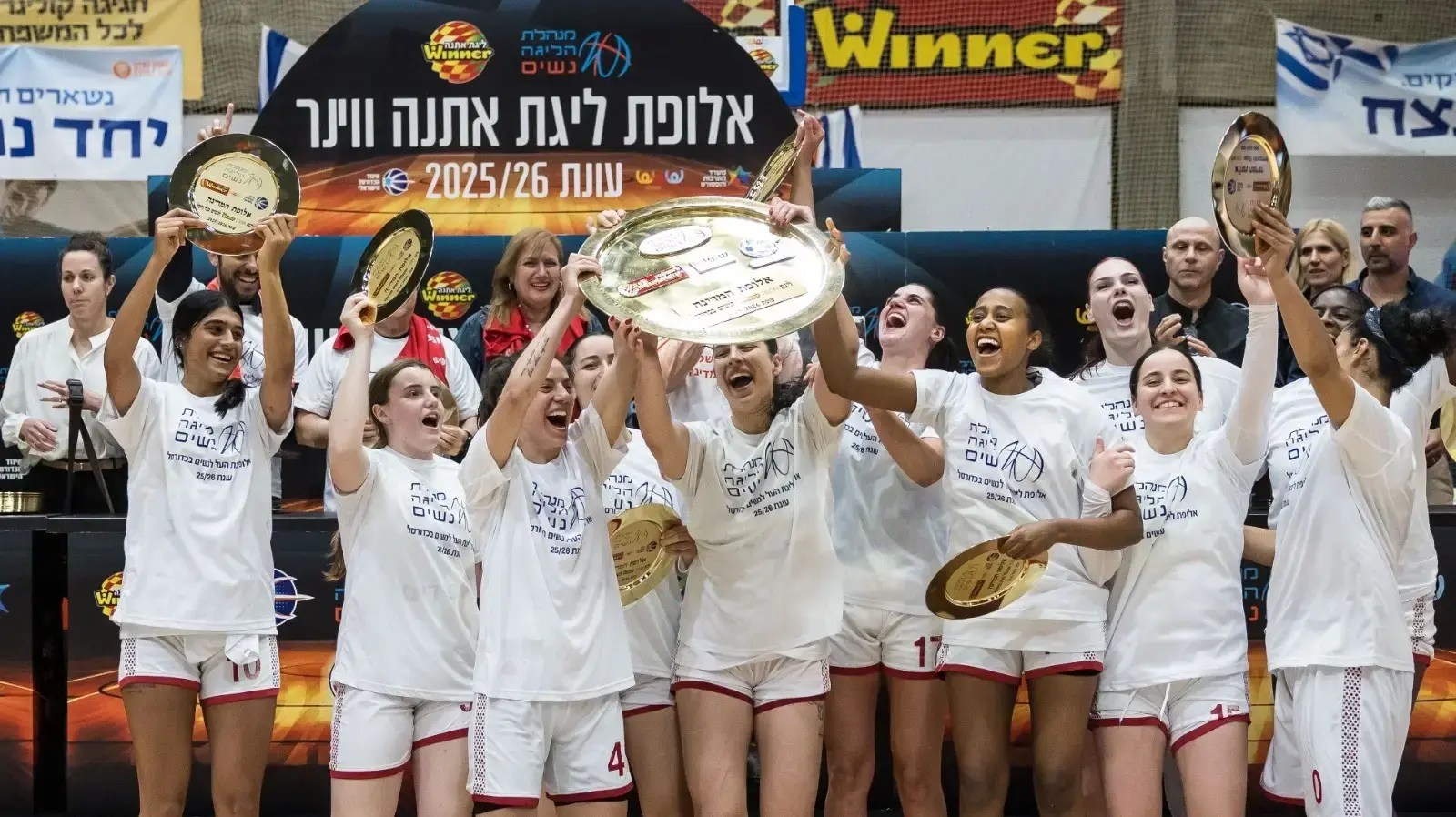 הפועל ראשון לציון אלופת המדינה בכדורסל נשים לראשונה בתולדותיה