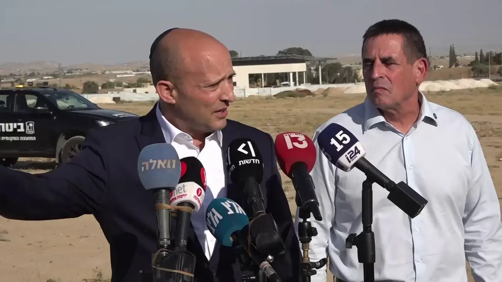 הצהרה של בנט בנגב, מחוץ לעומר