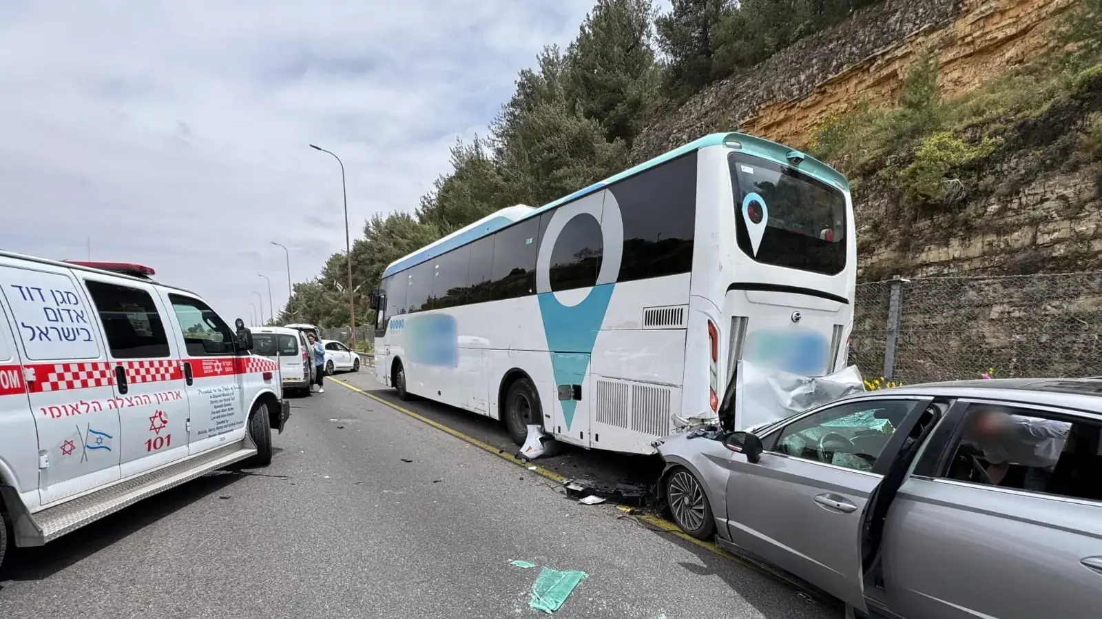 תאונה כביש 1