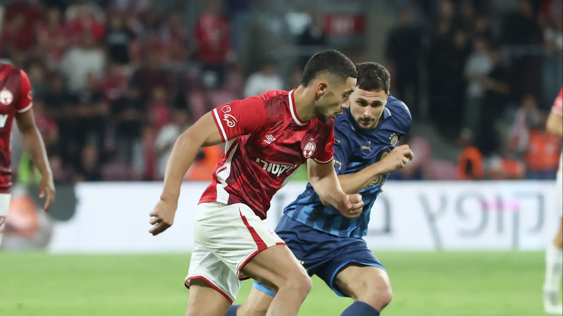 מוחמד אבו רומי, הפועל באר שבע, מול כריסטיאן בליץ', מכבי תל אביב