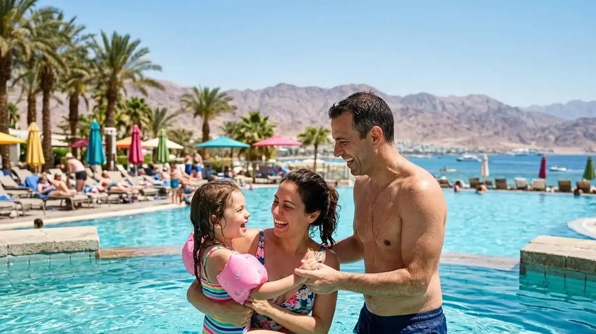 חופשה משפחתית במלון