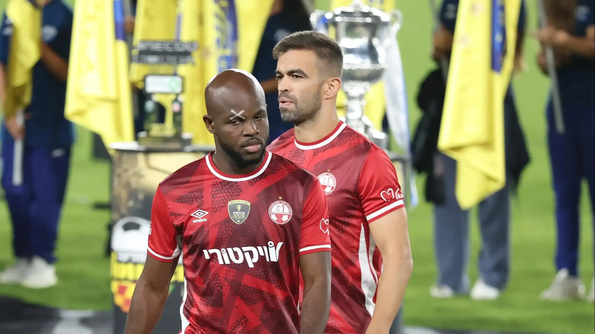 ג'בון איסט, מיגל ויטור שחקני הפועל באר שבע מאוכזבים לאחר גמר גביע המדינה 2026