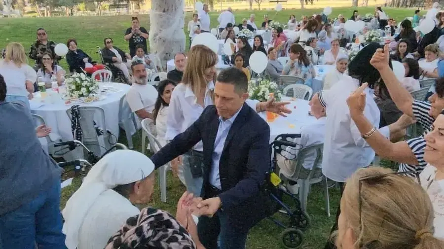 ראש עיריית באר שבע באירוע של בית סקנדינביה