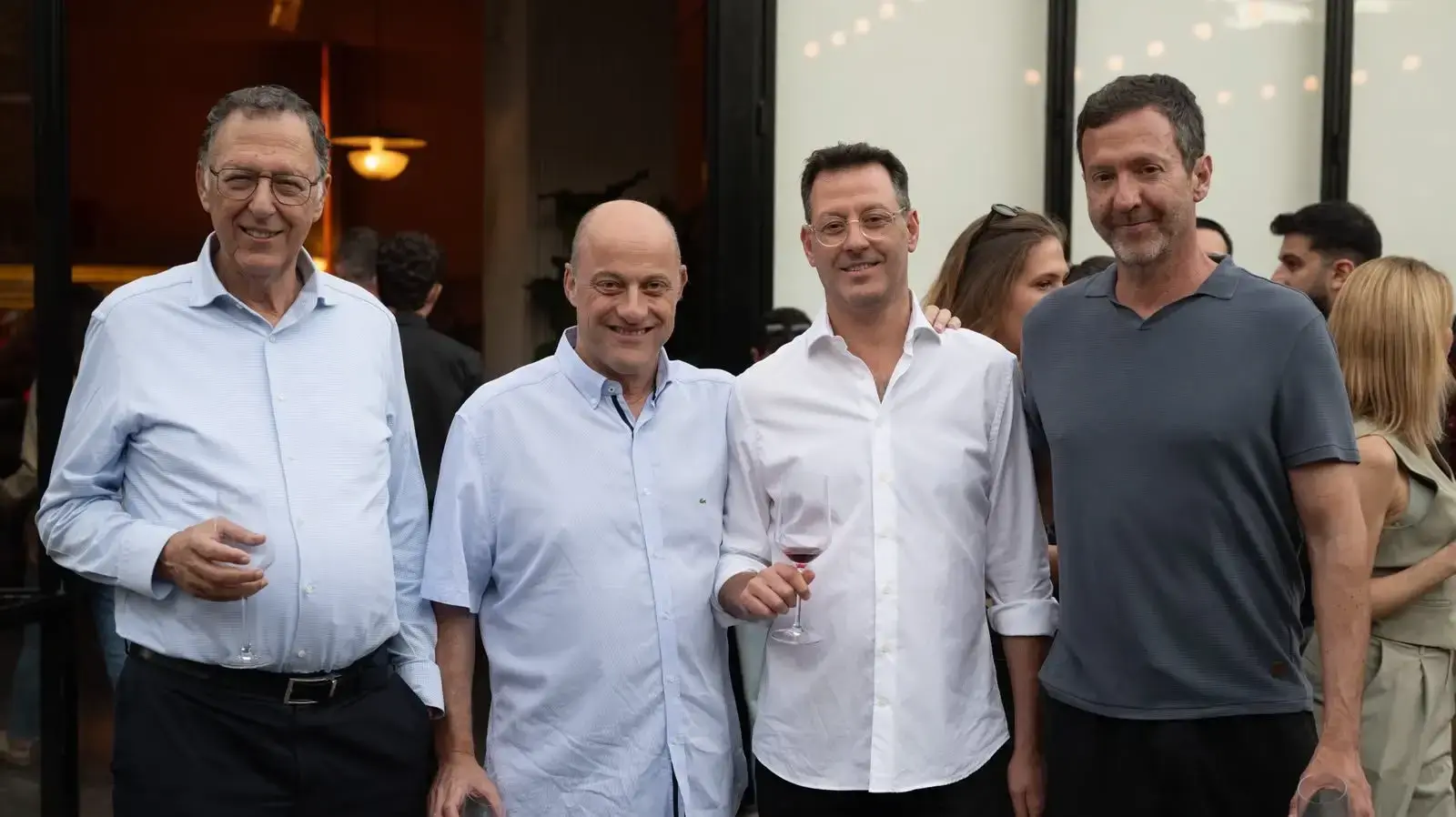 יואש בן אליעזר, דניאל בר, אמיר בורנשטיין וג'קי בר