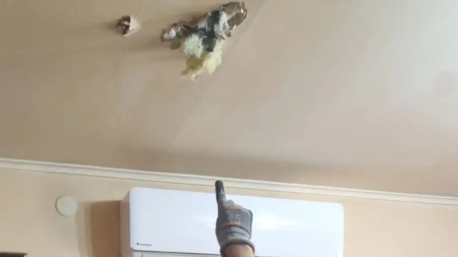 חלק יירוט שחדר לבית בגזרת הנגב