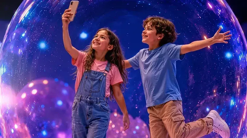 תערוכת Bubbles גלקסי