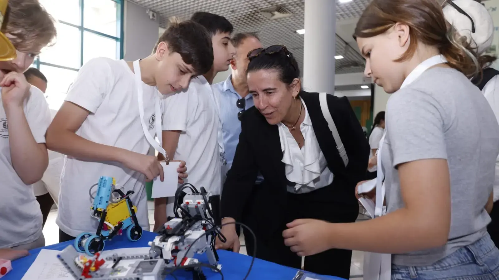 יום השיא העירוני לרובוטיקה בבאר שבע