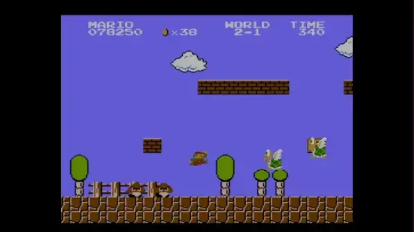 המשחק Super Mario Bros. for the NES