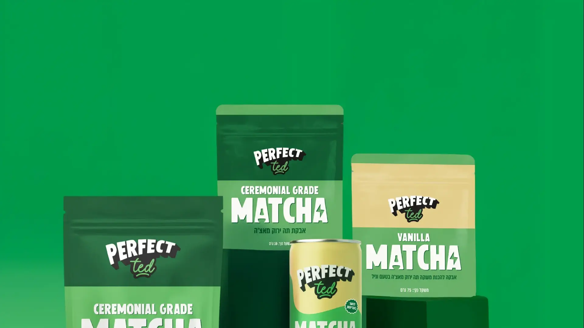 מותג המאצ'ה הבריטי PerfectTed