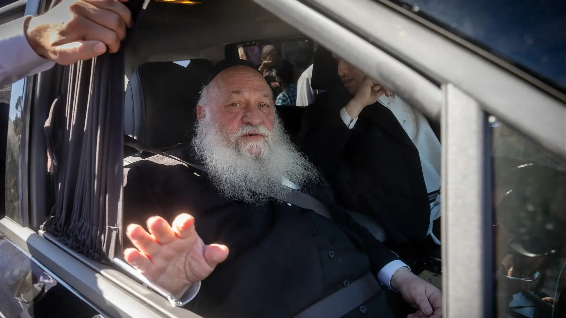 הפגנת חרדים נגד מעצר עריקים, ח"כ יצחק גולדקנופף, ירושלים, 24 ביוני 2026
