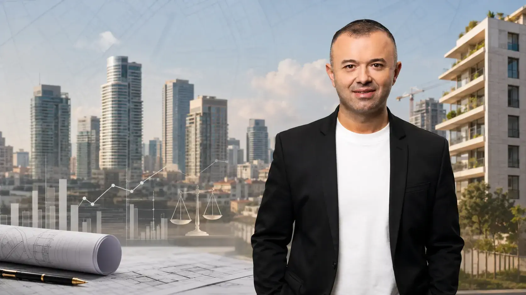 עו"ד אברהם בבג'נוב על רקע עירוני