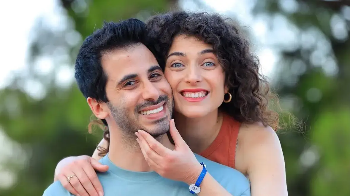 רוני דלומי ובעלה אלון ויסמן