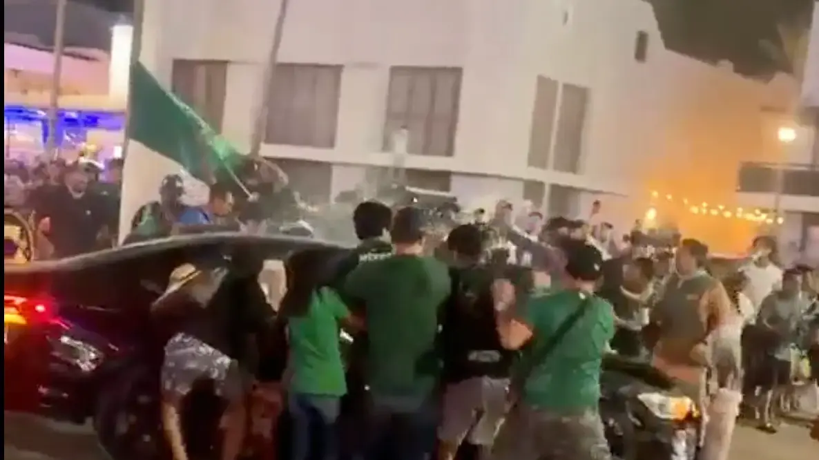 תאונת פגע וברח במהלך המונדיאל במקסיקו תאונת פגע וברח במהלך המונדיאל במקסיקו
