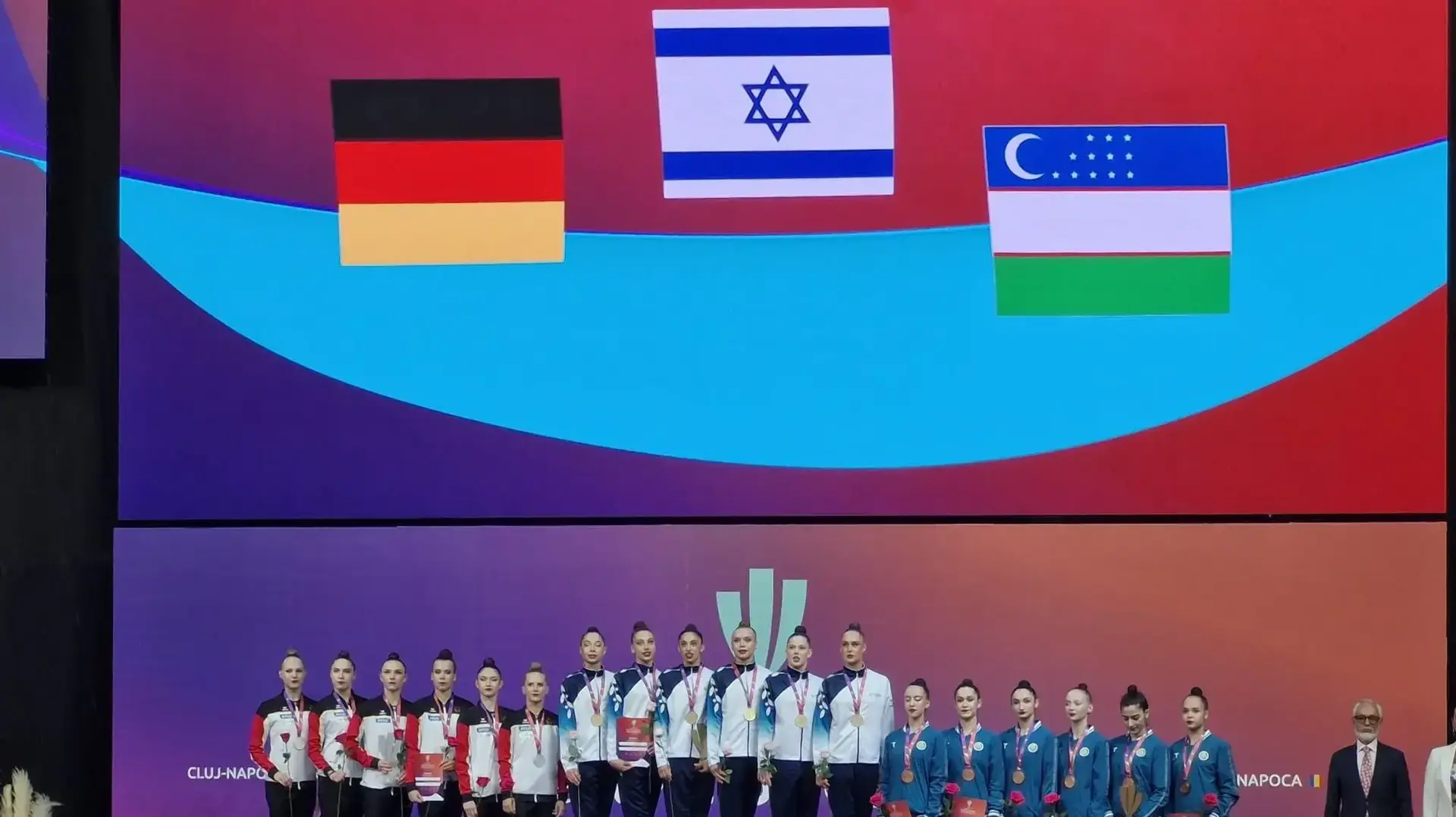 התעמלות: נבחרת ישראל זכתה בזהב בקרב רב בגביע האתגר בקלוז’
