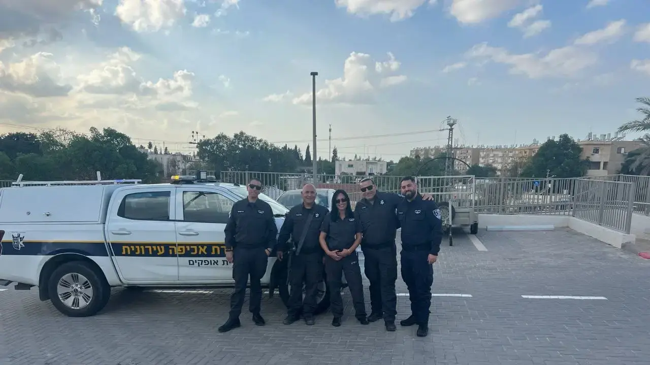 עיריית אופקים ממשיכה להוביל גם בתחום הביטחון והאכיפה