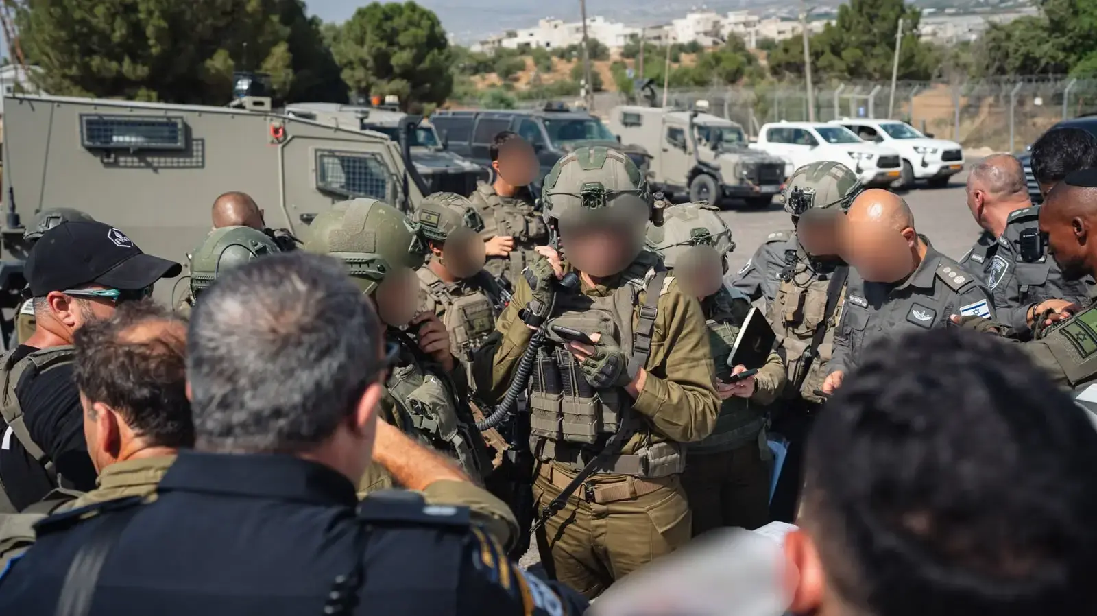 פעילות כוחות לוחמים ברחבי יו״ש ושיתוף פעולה אוויר יבשה