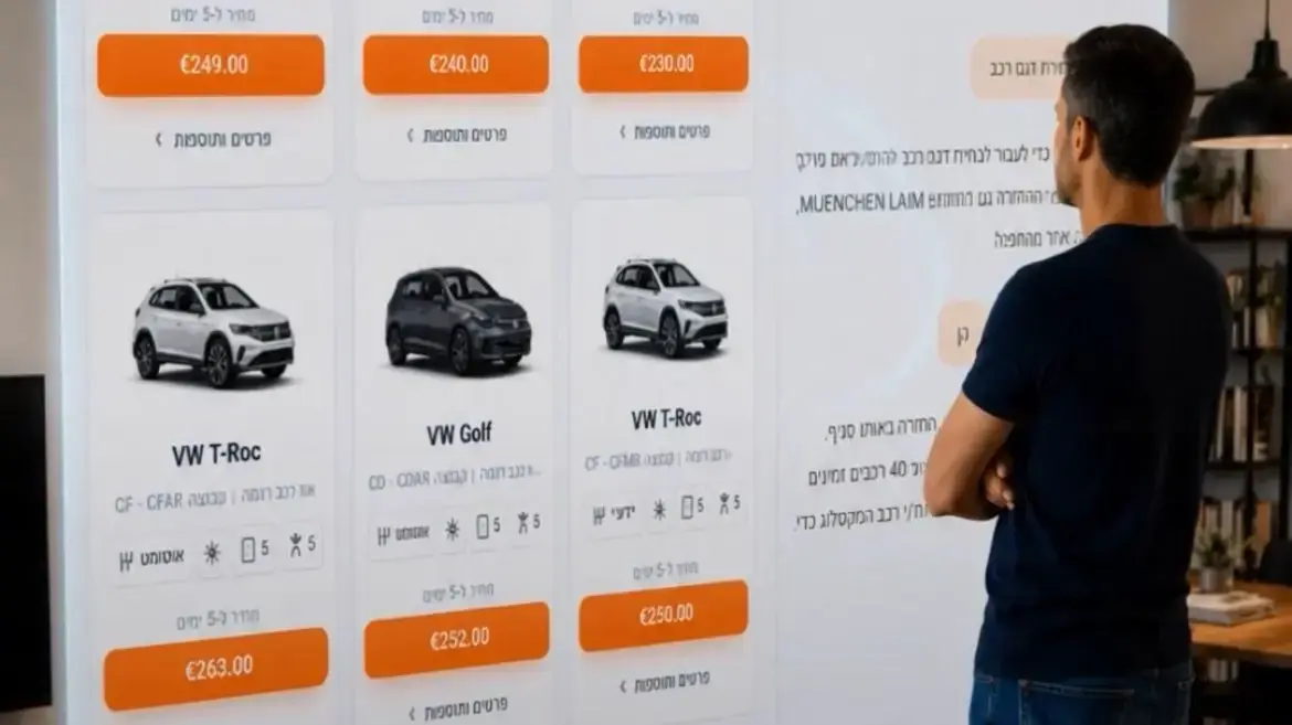 קבוצת שלמה SIXT משיקה סוכן AI חכם לניווט ותכנון הנסיעה בחו"ל