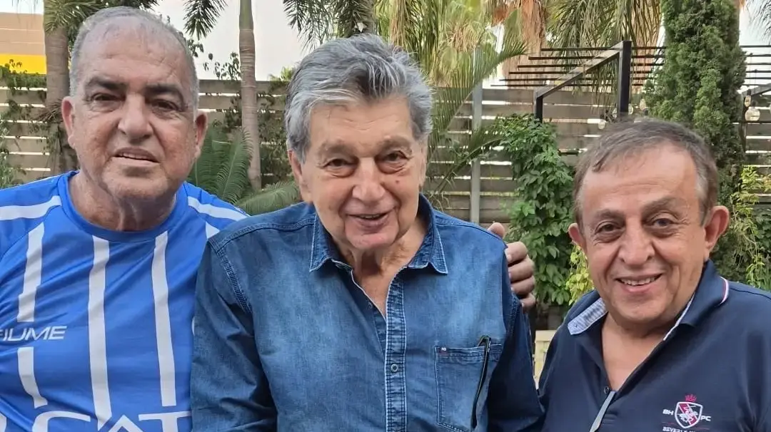 יצחק שום בערב הוקרה עבור ותיקי בית"ר תל אביב