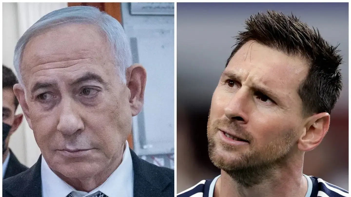 בנימין נתניהו, ליאו מסי בנימין נתניהו, ליאו מסי