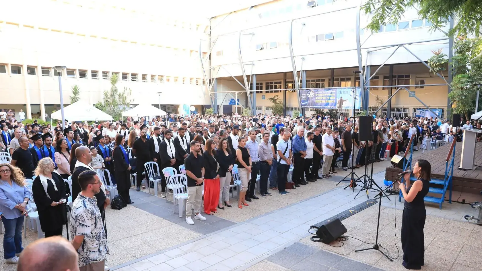 טקס סיום בוגרי מחזור ס"ה של המכללה הטכנולוגית להנדסאים באר שבע