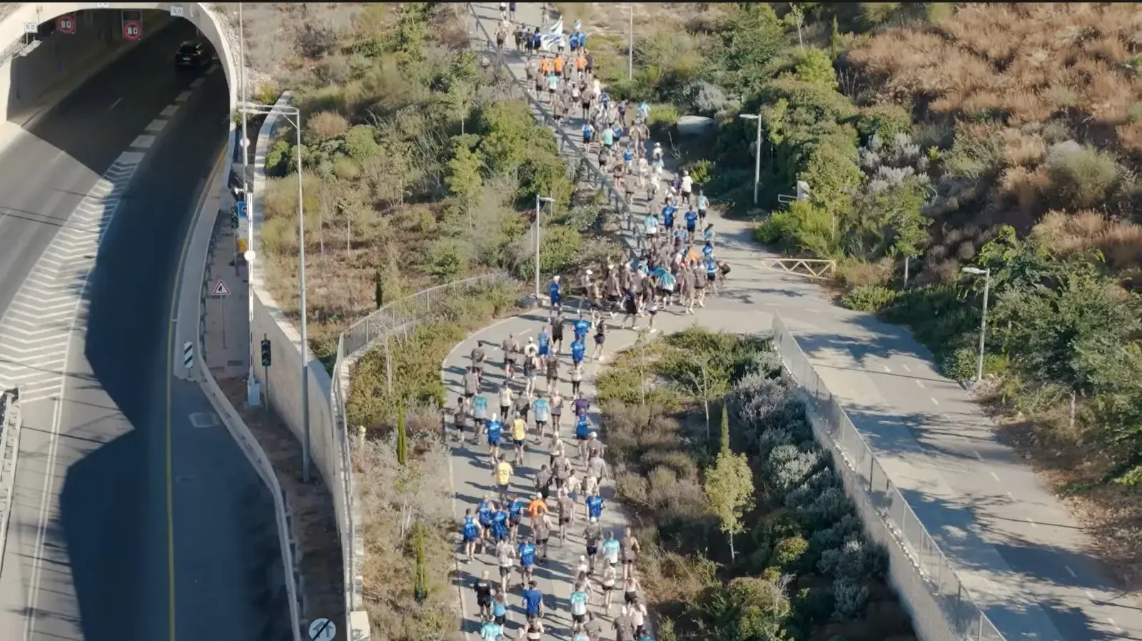 הריצה החברתית הגדולה בישראל בחצי מרתון ירושלים