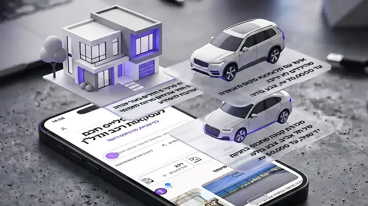 חיפוש רכב בעזרת AI