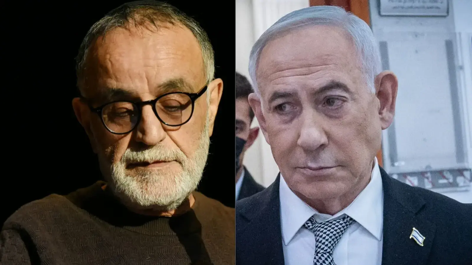 המוזיקאי אהוד בנאי וראש הממשלה בנימין נתניהו