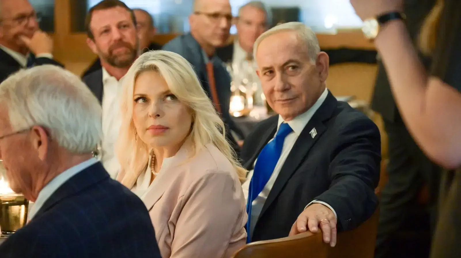 רה"מ בנימין ורעייתו שרה נתניהו בארוחת ערב לזכרו של הסנאטור לינדזי גרהאם, וושינגטון, 27 ביולי 2026