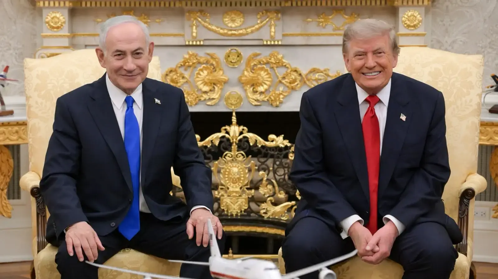 ראש הממשלה בנימין נתניהו בפגישה עם נשיא ארה״ב דונלד טראמפ, הבית הלבן, וושינגטון, 28 ביולי 2026