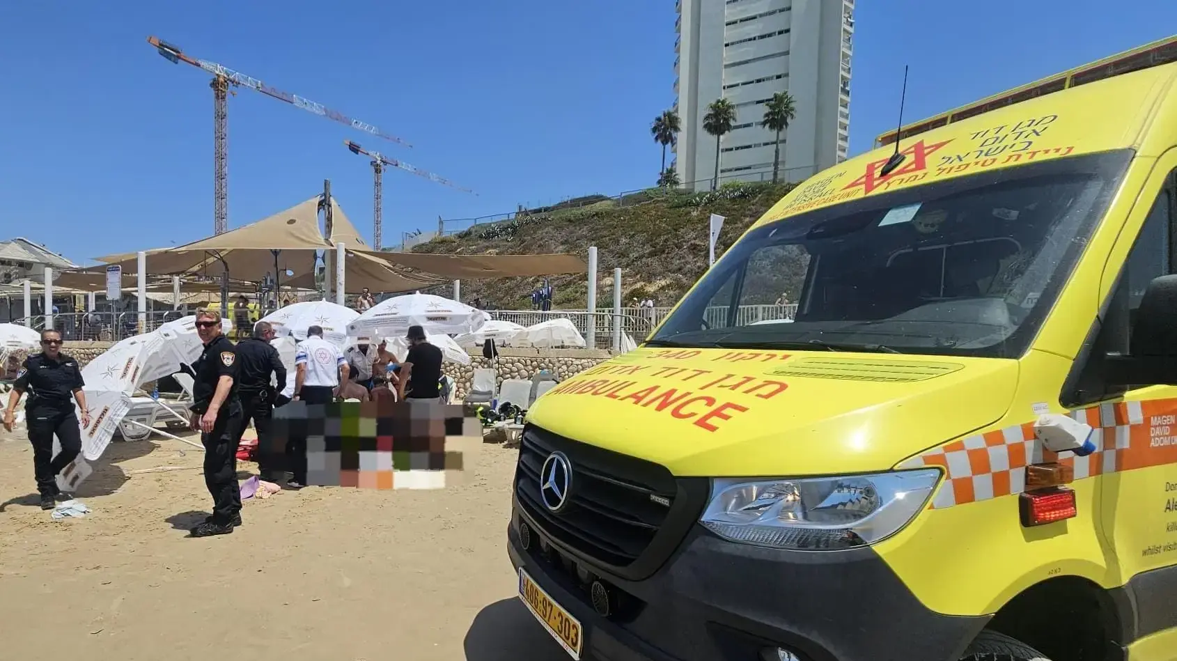 גבר טבע למוות בסמוך לחוף נווה ים