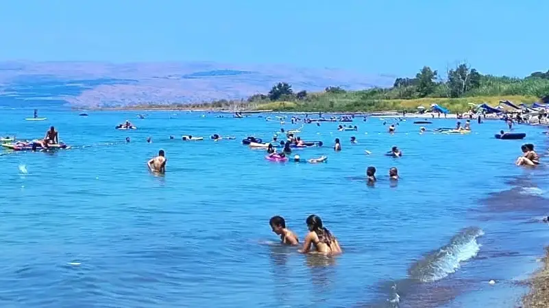 חוף חלוקים, הכנרת, 1.8.26