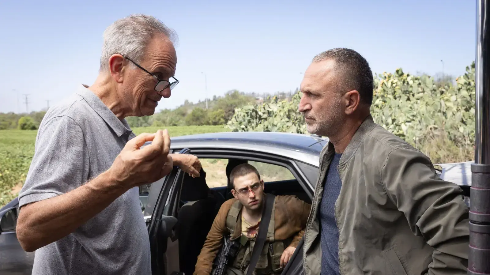 צילומי הסרט "האהבות שלנו" בבימוי אבי נשר