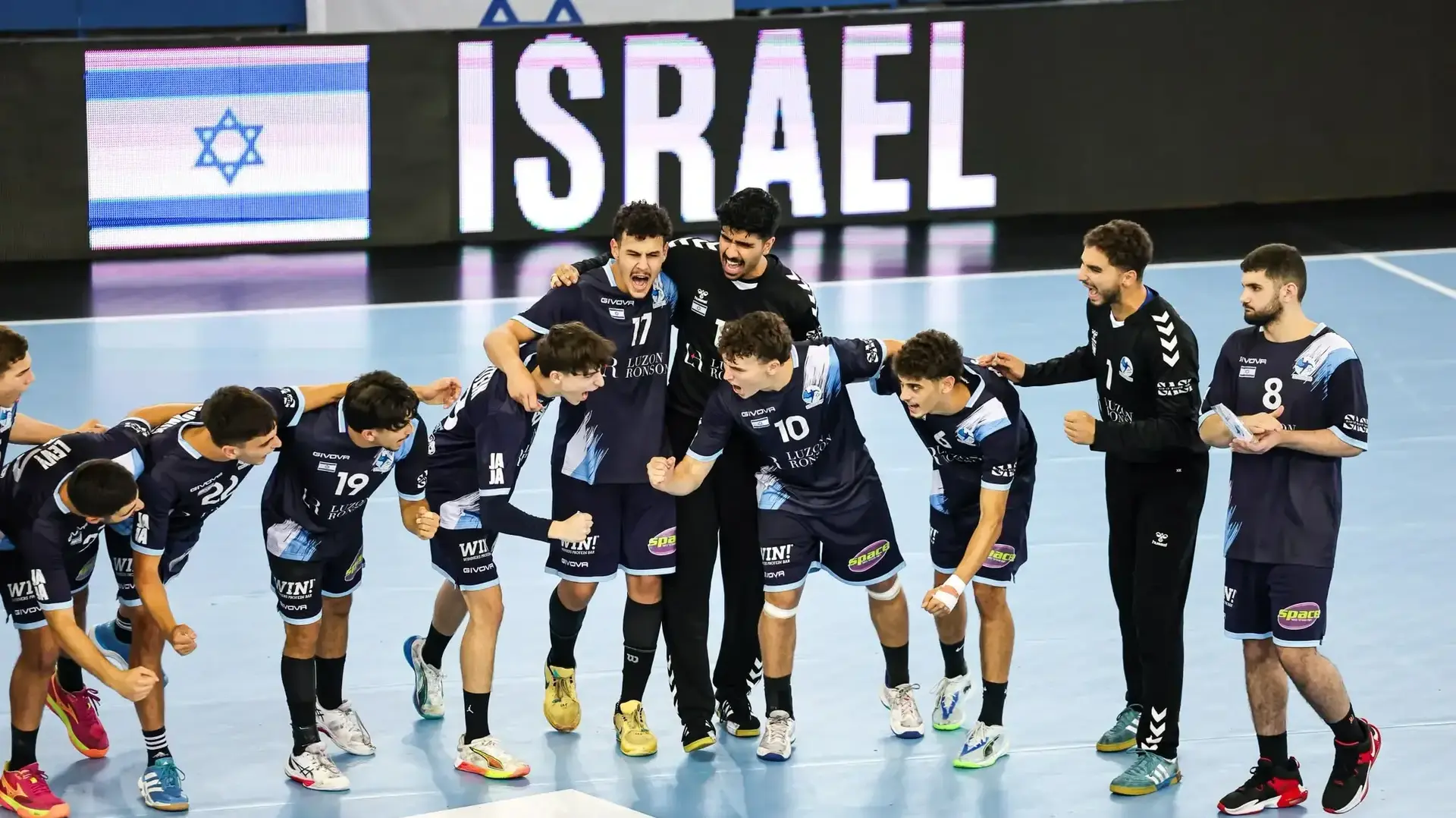 שחקני נבחרת הנוער בכדוריד