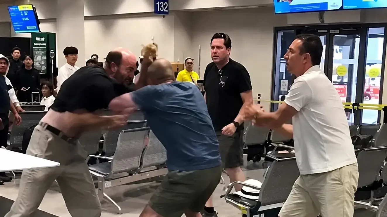 מכות בין נוסע ישראלי לאמריקני בשדה התעופה במנילה