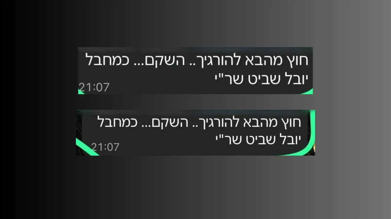 איומים על מפקד תחנת בני ברק