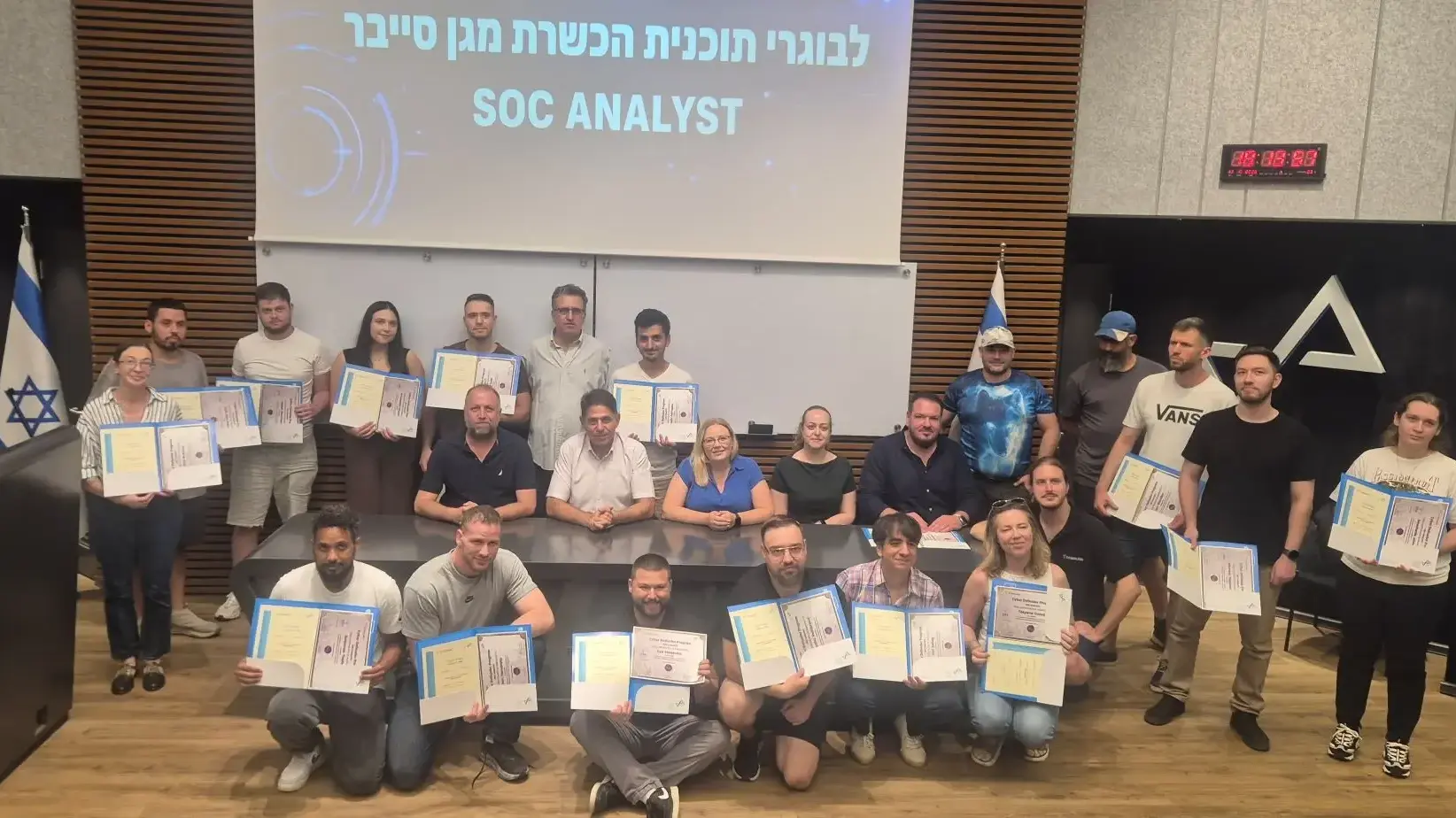 סיום המחזור הראשון של קורס מיישמי הגנת הסייבר