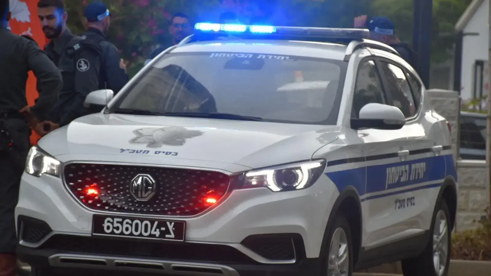 MG ZS EV של צה"ל