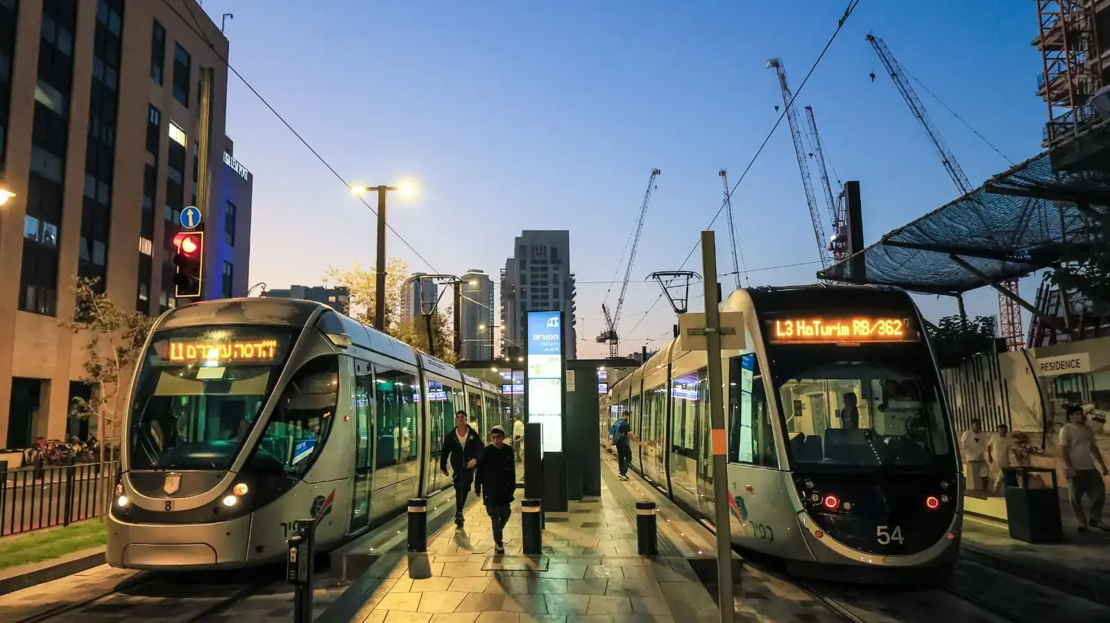 קו הרכבת הקלה L3 נפתח בירושלים