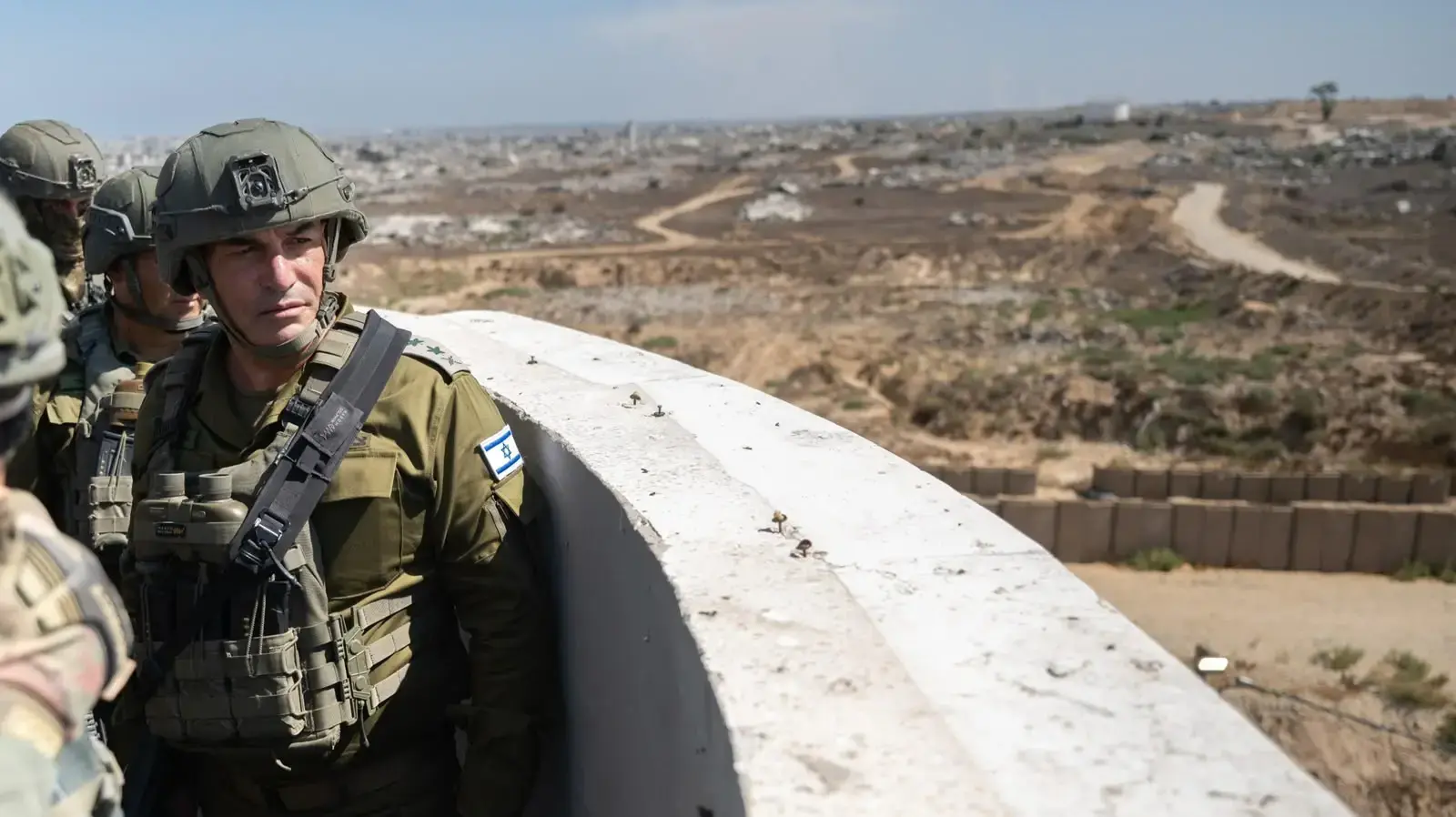 הרמטכ”ל אייל זמיר בסיור גזרה ברצועת עזה, 25 באוגוסט 2026