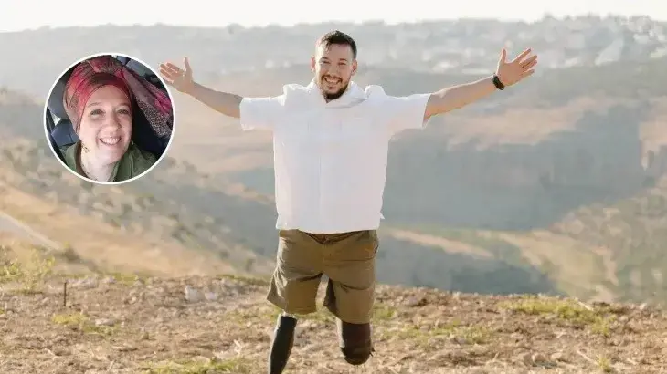 אלקנה לוי - צילום גבריאל סיטרוק -  בעיגול אימו, אורית לוי