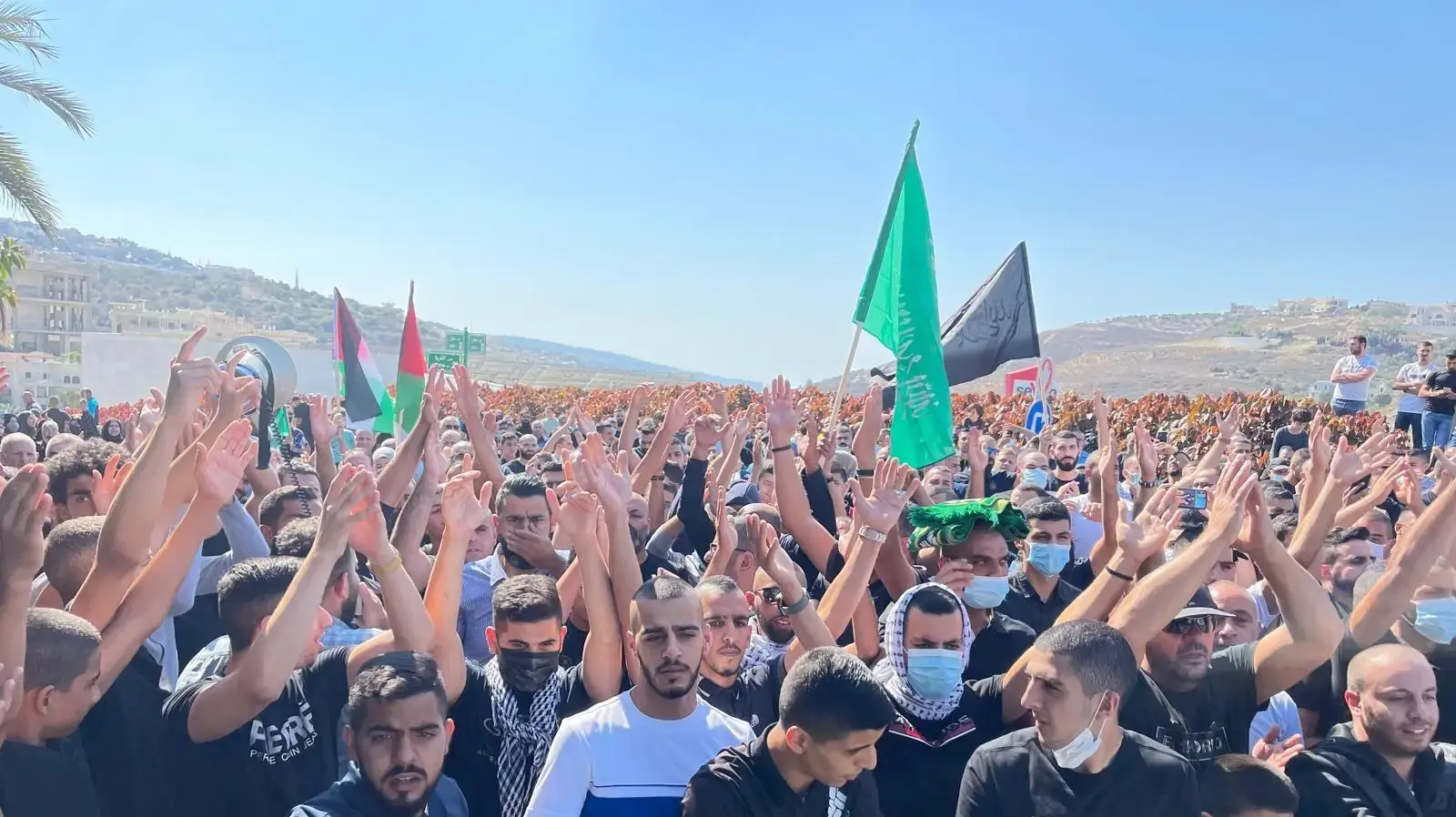 ⁠אלפים באחת מאינספור הפגנות זעם שחסמו את כביש 65