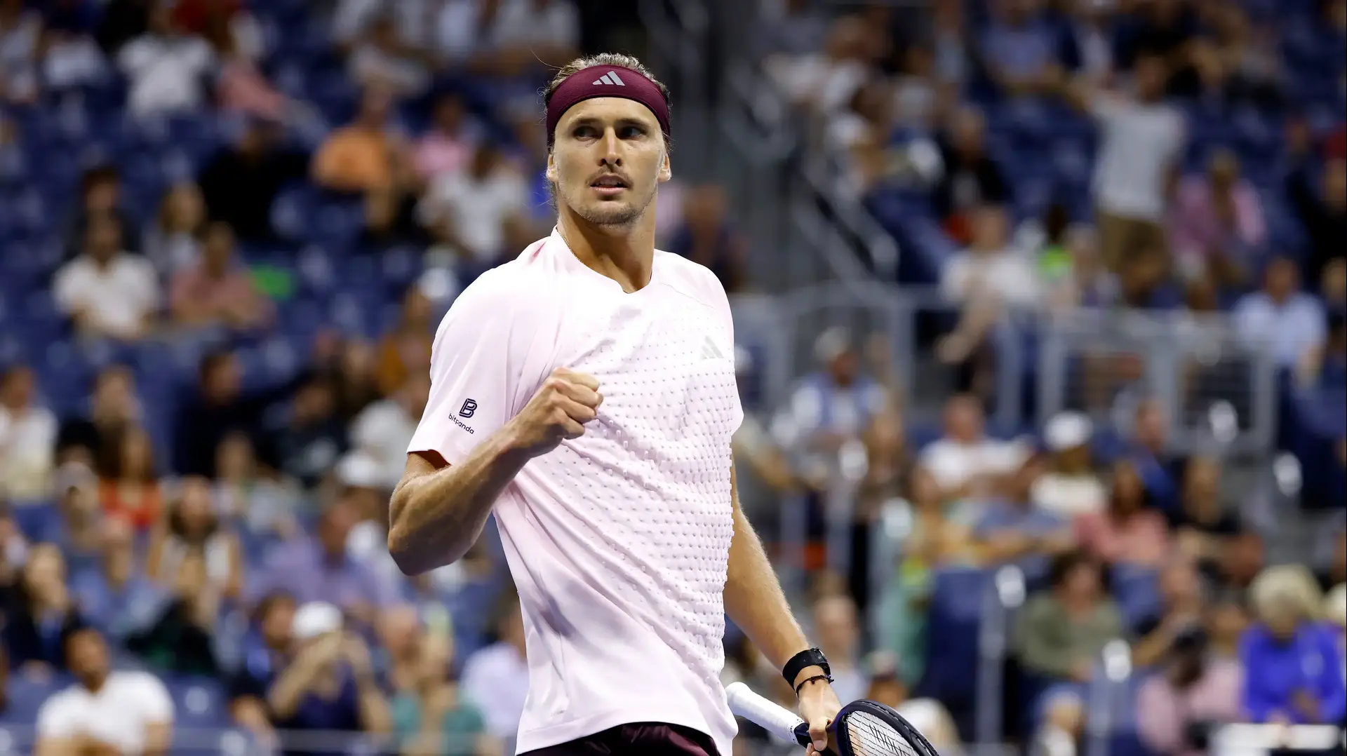 סשה זברב בסיבוב הראשון ב-US Open סשה זברב בסיבוב הראשון ב-US Open