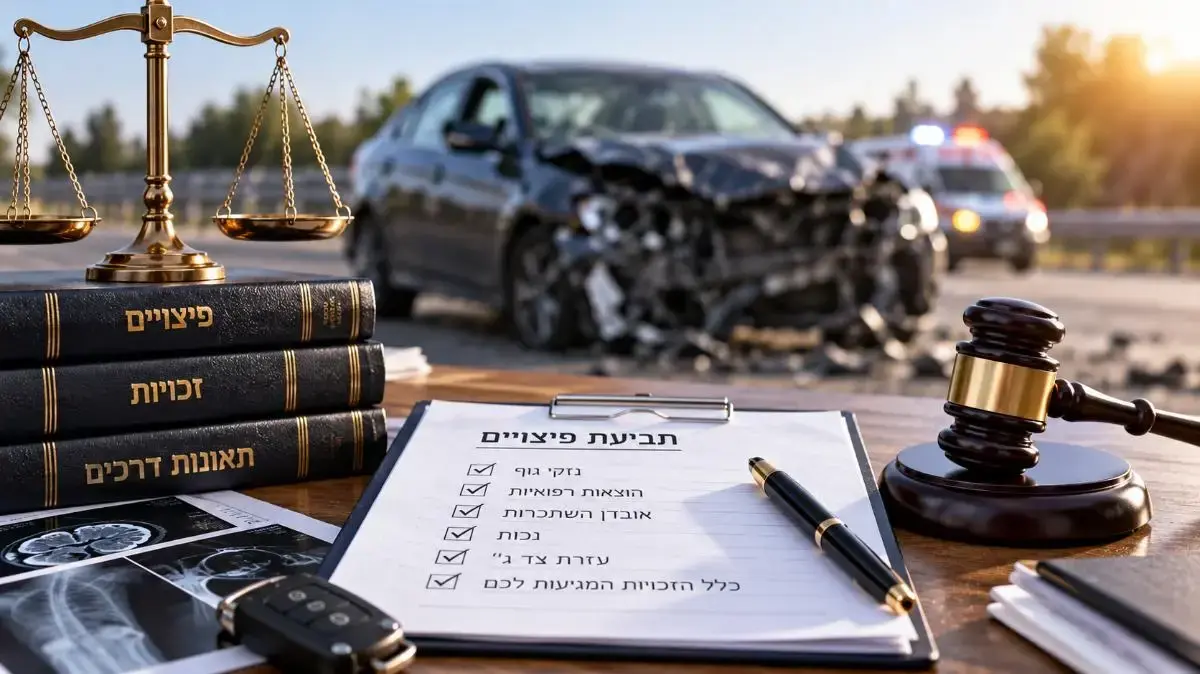 מיצוי כל הזכויות בעקבות תאונת דרכים קשה