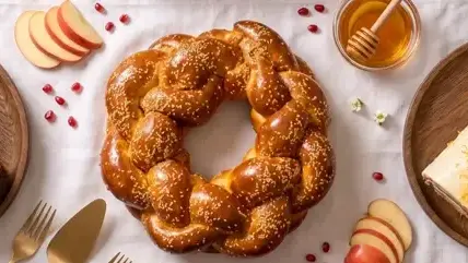 תגנוב את ההצגה. חלת כתר לראש השנה