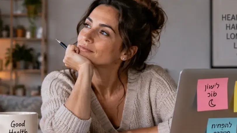 אישה חושבת